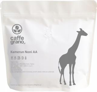 Zrnková káva -  Kamerun Noni AA - Káva Špeciálna Caffe Grano