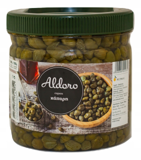 Menšie grécke kapary 600g.