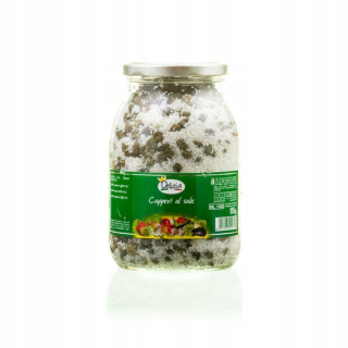 Kapary vŕtané v morskej soli Delizia 1kg