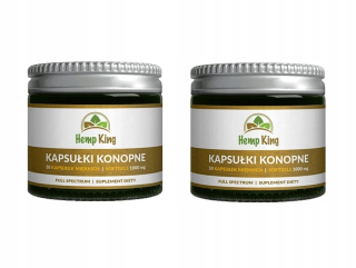 CBD - COPSULES CBD 1000 mg 50 KAPS HEMPKING - 2-PAK