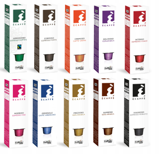 Kávové kapsule - Caffitaly kapsule Mix Set pre Cafissimo 100