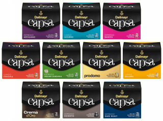 Kávové kapsule - SADA DALLMAYR NESPRESSO CAPSA 10 x 10i kapsúl