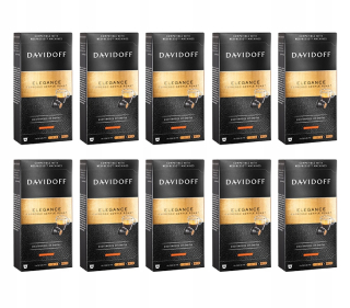 Kávové kapsule - Davidoff Elegancia na kapsuly Nespresso 10x10.