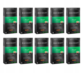 Kávové kapsule - Kapsuly Davidoff štýl pre Nespresso 10x10ks.