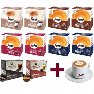 Kávové kapsule - Kapsuly Dolce Gusto 10PAK zo SEGAFREDO CUP