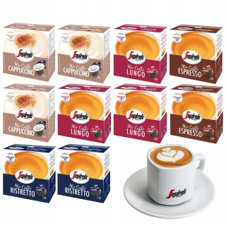 Kávové kapsule - Kapsuly Dolce Gusto Segafredo Set s šálkou