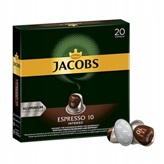 Kávové kapsule - Jacobs Nespresso espresso Intenso Kapsuly 200ks