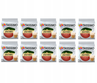 Kávové kapsule - Jacobs Tassimo Jacobs Cafe Au Lait 10x Kapsuly