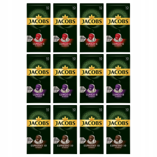 Kávové kapsule - Kapsuly kompatibilné s Jacobs s Nespresso (R) * 120PCS