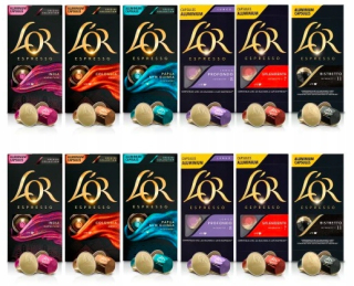 Kávové kapsule - Kapsuly L'OR COMP KIT. s Nespresso (r) * 120ks