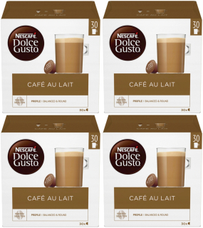 Kávové kapsule - Kapsuly NESCAFE DOLCE GUSTO 120 ks kávy 4x30 ks