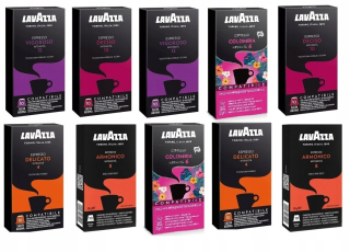 Kávové kapsule - Kapsuly Nespresso Lavazza Espresso Mix 100 kusov