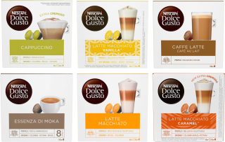 Kávové kapsule - NESCAFE DOLCE GUSTO Super kapsuly 6 x 16