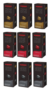 Kávové kapsule - Nespresso Kimbo Kapsuly 90ks Talianska káva Lacné!