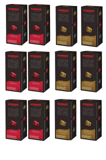 Kávové kapsule - Kapsuly Nespresso KIMBO ARMONIA x120 talianska káva