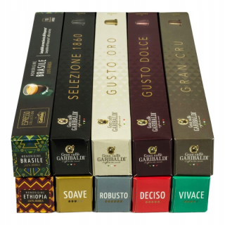 Kávové kapsule - Kapsuly Nespresso Premium Collection Set 100ks