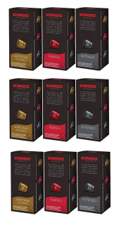 Kávové kapsule - Kapsuly Nespresso Taliansky Classic Kimbo set 90s