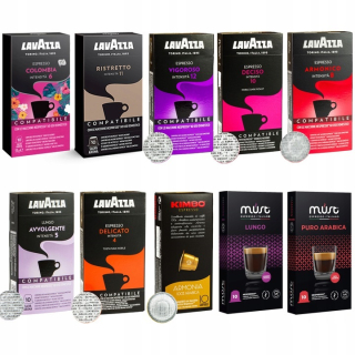 Kávové kapsule - Kapsuly Nespresso Taliansky Klasický mix 100ks