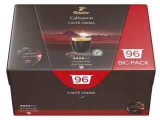 Kávové kapsule - Kapsuly Tchibo Caffe Crema Kolumbia 96ks Arabica