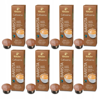 Kávové kapsule - Kapsuly Tchibo Cafissimo Barista Caffe Crema 80x