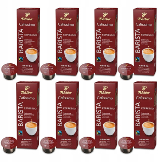 Kávové kapsule - Tchibo Cafissimo Capso Barista espresso 8x10ks
