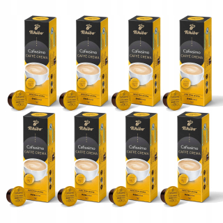 Kávové kapsule - Kapsuly Tchibo Cafissimo Caffe Crema Mierne 8x10PC
