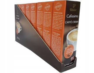 Kávové kapsule - Kapsuly Tchibo Cafissimo Crema bohatá aróma 80ks