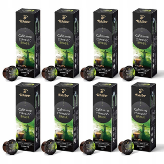 Kávové kapsule - Tchibo Cafissimo espresso brasil 8x10pcs kapsuly