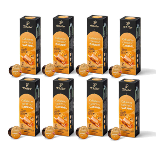 Kávové kapsule - Kapsuly Tchibo Cafissimo espresso Caramel 8x10ks