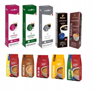 Kávové kapsule - Kapsuly Tchibo Cafissimo a Caffitaly Big Set
