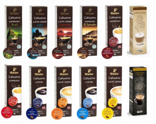 Kávové kapsule - Kapsuly pre Cafissimo Caffitaly Set 12x10