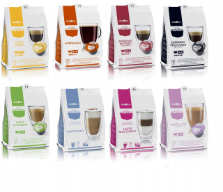 Kávové kapsule - Kapsuly pre Dolce Gusto GIMOKA SET 8X16ks