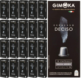 Kávové kapsule - Kapsuly pre NESPRESSO Gimoka DECISO 200 ks