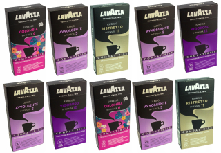 Kávové kapsule - Kapsuly pre NESPRESSO LAVAZZA ESPRESSO 100 ks