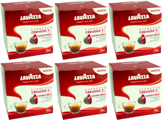 Kávové kapsule - Kapsuly pre Nescafe Dolce Gusto LAVAZZA CREMOSO 96