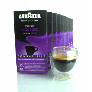 Kávové kapsule - Kapsuly pre Nespresso Lavazza Vigoroso X100