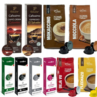 Kávové kapsule - Kapsuly kompatibilné s CAFISSIMO SET 108PC