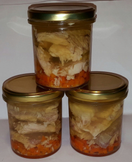 Carp v Jelly - Kožená filé - 350 ml Domov