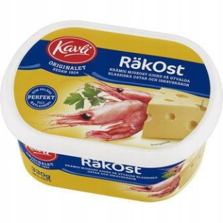 KAVLI RAKOST SHEESE S CUSTE SHRIMP 330G Švédsky