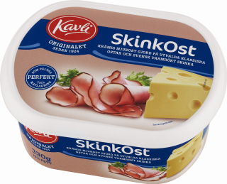 Kavli skinkost syr sa roztavil s údenou šunkou 330g