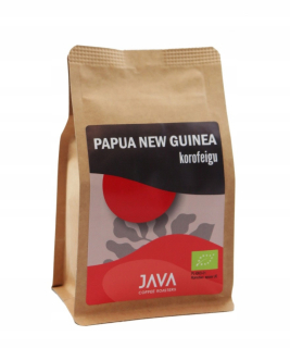 Zrnková káva -  100% káva Arabica Java Papua Nová Guinea 250 g