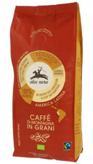 Káva 100% Arabica Grainy 500g Alce Nero