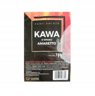 Zrnková káva -  Amaretta Coffee 1kg Obilie