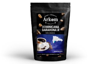 Zrnková káva -  Arabica Dominicana Barahona Káva 1kg