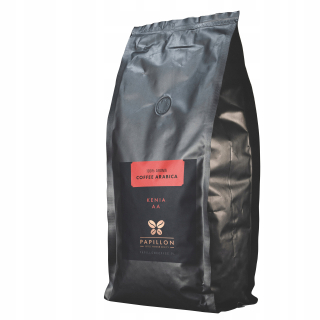 Zrnková káva - Káva Arabica Keňa AA 1KG obilia