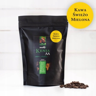 Káva mletá -  Káva Arabica Pečená Keňa AA TOP mleté zľavy!