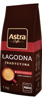 Zrnková káva - ASTRA Káva Mierne tradičné 1kg Granul
