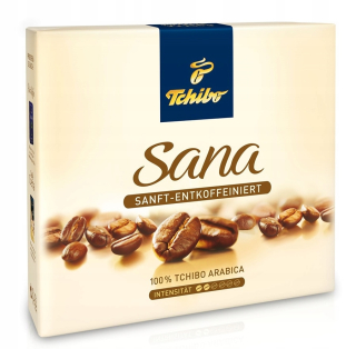 Káva bez kofeínu - Káva bez kofeínu Mielona Tchibo Sana 500g