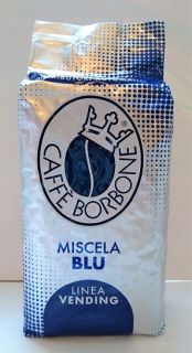 Zrnková káva - Káva BORBONE Blu Vending 500g Kráľovi sa páčila modrá