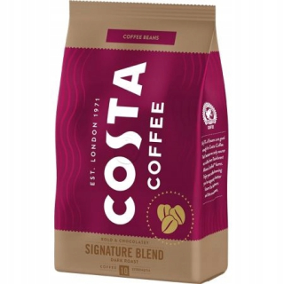 Zrnková káva -  COSTA COFFEE Signature Blend Dark Pražená káva 500g